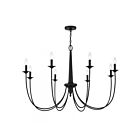 Savoy House Stonecrest 1-1202-8-89 8-Lumières 480W Noir mat Suspendu