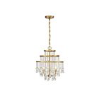 Mini Lustre Savoy House Luna 1-1865-3-322 3 Lumières 180W Laiton chaud