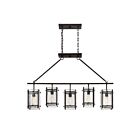 Lustre linéaire Savoy House Glenwood 1-3043-5-13 5 Lumières 300W Bronze anglais