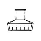 Lustre linéaire Savoy House Townsend 1-324-5-89 5 Lumières 300W Noir mat