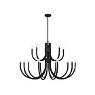 Savoy House Essentials Sorrento 1-6682-15-89 15-Lumières 900W Noir mat Suspendu