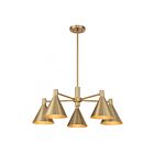 Savoy House Pharos 1-8004-5-127 5-Lumières 300W Laiton noble Suspendu