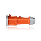 Leviton 4100C12WLEV Connecteur à broche et manchon 100A - Orange