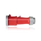 Leviton 4100C7WLEV Connecteur à broche et manchon 100A - Rouge