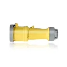 Leviton 3100C4WLEV Connecteur à broche et manchon 100A - Jaune