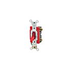 Leviton 1221-7PR Interrupteur ca rouge Sp 20A 277V