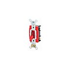 Leviton 1223-7PR Interrupteur pilote 277 V 20 A 3 W.