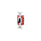 Leviton 1224-2E Interrupteur AC noir 4 voies 20A 277V
