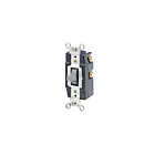 Leviton 1285-GY Interrupteur ca gris Spdt 20A277V