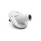 Leviton 17R24-SW Prise de panneau à 30 degrés série F 17, blanche 