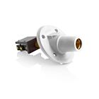 Leviton 17RSW-SW Prise de casserole 30 degrés série F 17 avec interrupteur blanc 