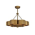 Ventilateur de plafond Savoy House Stockholm 39-FD-125-54 38W 31" Patine d'or