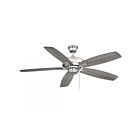 Ventilateur de plafond Savoy House Meridian M2016BP 61.14W 52" Etain brossé