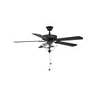 Ventilateur de plafond Savoy House Meridian M2019MBKRV 60.99W 52" Noir mat