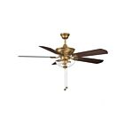 Ventilateur de plafond Savoy House Meridian M2026NBRV 25.3W 52" Laiton naturel