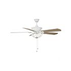 Ventilateur de plafond Savoy House Meridian M2026WHRV 25.3W 52" Blanc
