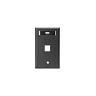 Leviton 42080-1ES Plaque murale 1 groupe avec désignation