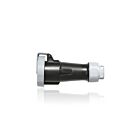 Leviton 520C5WLEV Connecteur à broche et manchon 20A - Noir
