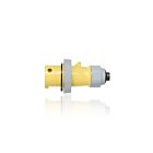 Leviton 320P4WLEVA Prise à broche et manchon 20A Nsf – Jaune.