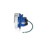 Leviton 420R9WLEV Prise à broche et manchon 20 A - Bleu 
