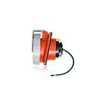 Leviton 420R7WLEV Prise à broche et manchon 20 A - Rouge 
