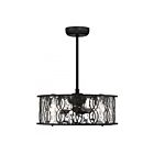 Savoy House Snowden 24-FD-2008-89 24" Noir mat 30W Ventilateur de plafond