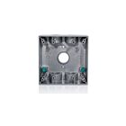 Leviton 2GM75-GY BoîteArrière à deux groupes