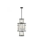 Suspendu Savoy House Essentials Rohe 3-2226-8-89 8 Lumières 480W Noir Mat