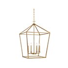 Savoy House Essentials Townsend 3-422-6-322 6-Lumières 360W Laiton chaud Suspendu