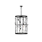 Savoy House Lexington 3-6599-5-89 5-Lumières 300W Noir mat Suspendu
