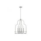Suspendu Savoy House Essentials Diplomat 3-6612-4-Sn 4 Lumières 240W Nickel Satiné