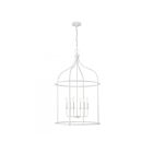 Savoy House Brookstone 3-7388-6-83 6-Lumières 360W Biscuit Blanc Suspendu