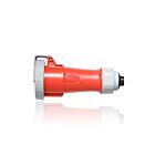 Leviton 430C7WLEVA Connecteur à broche et manchon 30A Nsf-Rouge