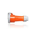 Leviton 430C12WLEV Connecteur à broche et manchon 30A - Orange