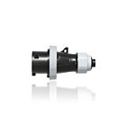 Leviton 430P5WLEVA Prise à broche et manchon 30A Nsf-noir