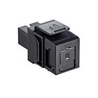 Leviton 41085-MECAdaptateur Simplex multimode noir