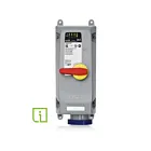Leviton 460MI9WLEVS Verrouillage mécanique 60A - Bleu