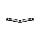Leviton 49256-H24 Panneau de brassage 24Pt vide coudé