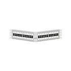 Leviton 49256-W8L Panneau Quickport coudé blanc 48P 2U