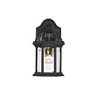 Lanterne murale d'extérieur Savoy House 5-0629-BK Kensington 1-lumière 60W Noir texturé