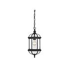 Lanterne suspendue d'extérieur Savoy House 5-0631-BK Kensington 1-Lumière 60W