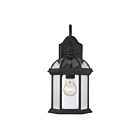 Lanterne murale d'extérieur Savoy House 5-0633-BK Kensington 1-lumière 60W Noir texturé