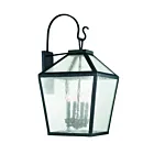 Lanterne murale d'extérieur Savoy House 5-102-BK Woodstock 4-lumières 240W Noir