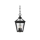 Lanterne suspendue d'extérieur Savoy House 5-146-BK Ellijay 3-Lumières 120W