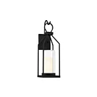 Lanterne murale d'extérieur Savoy House 5-1985-BK Hamilton 1-lumière 60W Noir mat