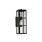 Lanterne murale d'extérieur Savoy House 5-1990-BK Ericson 1-lumière 60W Noir mat