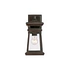 Lanterne murale d'extérieur Savoy House 5-240-213 Taylor 1-lumière 60W Bronze anglais avec or