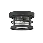 Plafonnier Extérieur Savoy House Barrett 5-369-10-Bk 1 Lumière 60W Noir