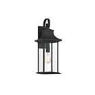 Lanterne murale d'extérieur Savoy House 5-451-BK Hancock 1-lumière 60W Noir mat