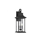 Lanterne murale d'extérieur Savoy House 5-452-BK Hancock 3-lumières 120W Noir mat